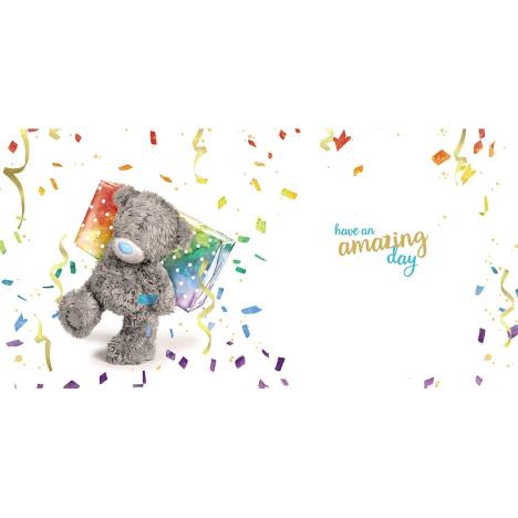3D Holographic Birthday Time Me to You Bear Card Extra Image 1
